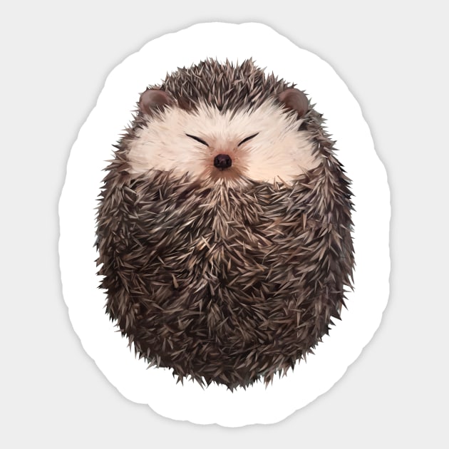 Cute Hedgehog Sticker by SinDate
